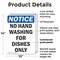 Signmission Safety Culture Sign, 10 in Width, Plastic, Rectangle OS-2PACK-NS-P-1014-V-14644 - alternate 2
